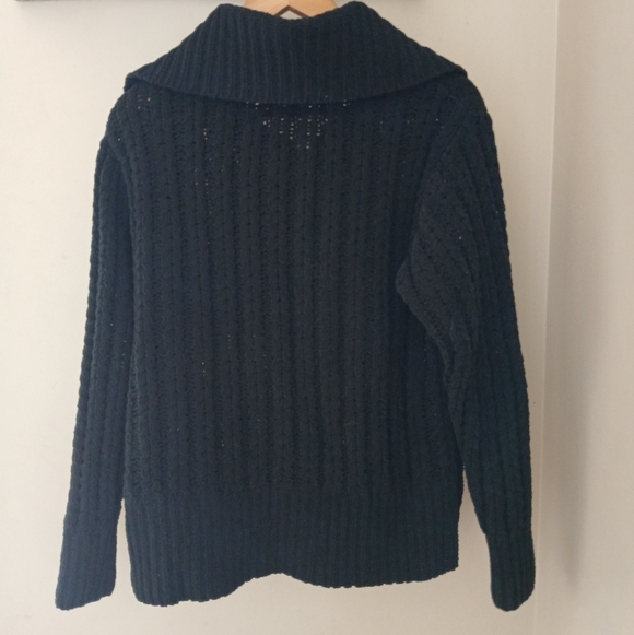 Aerie Cable Car Quarter Zip Sweater - Picture 7 of 8